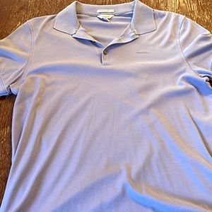 Calvin Klein liquid touch short sleeve polo